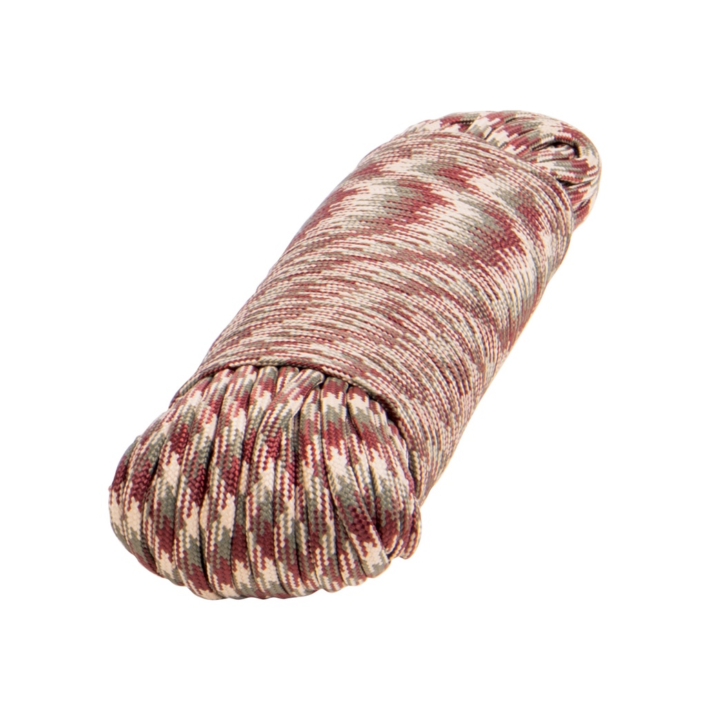 PIO-430NC | Piola de Nylon Paracord de 4mm x 30 m, camo, Fiero