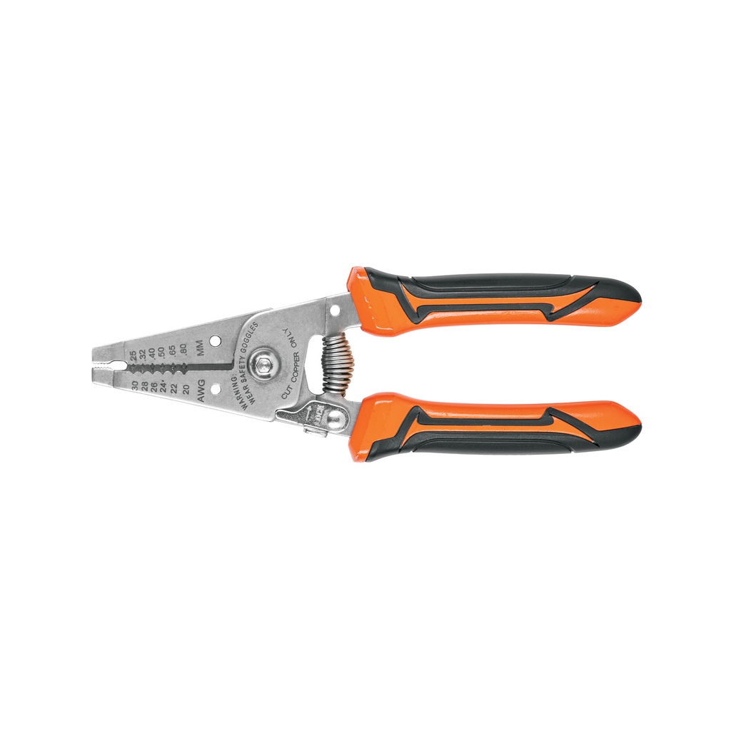 PE-CA-62 | Pinza 6' pela cables, 30 a 20 AWG, TRUPER