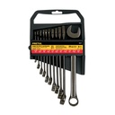 J-2011PG | Juego de 11 llaves combinadas std, acabado gun metal, Pretul