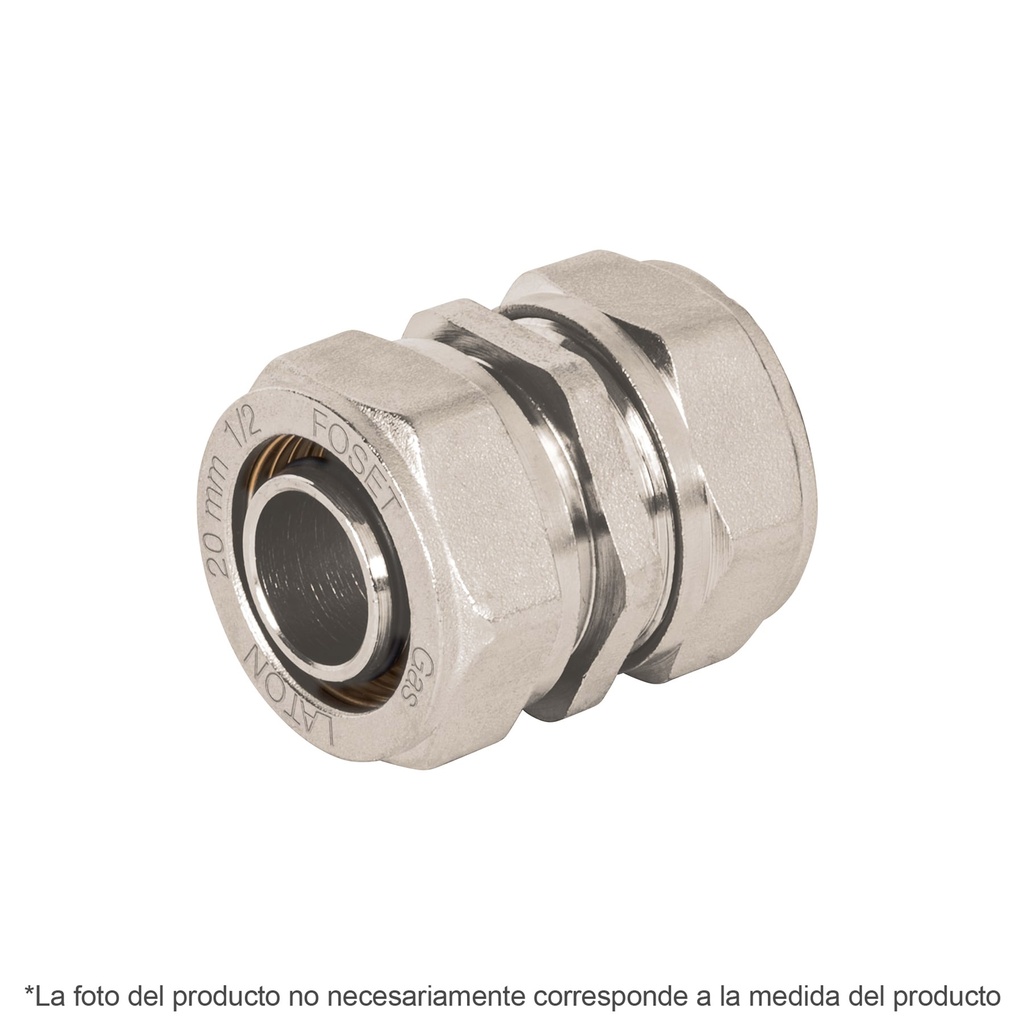 PPG-34CM | Cople de compresión para PEALPE, 3/4', Foset