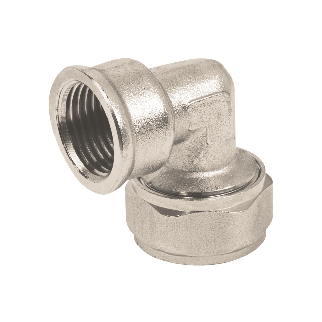 PPG-12H | Codo 90° para PEALPE, 1/2', con rosca hembra, Foset