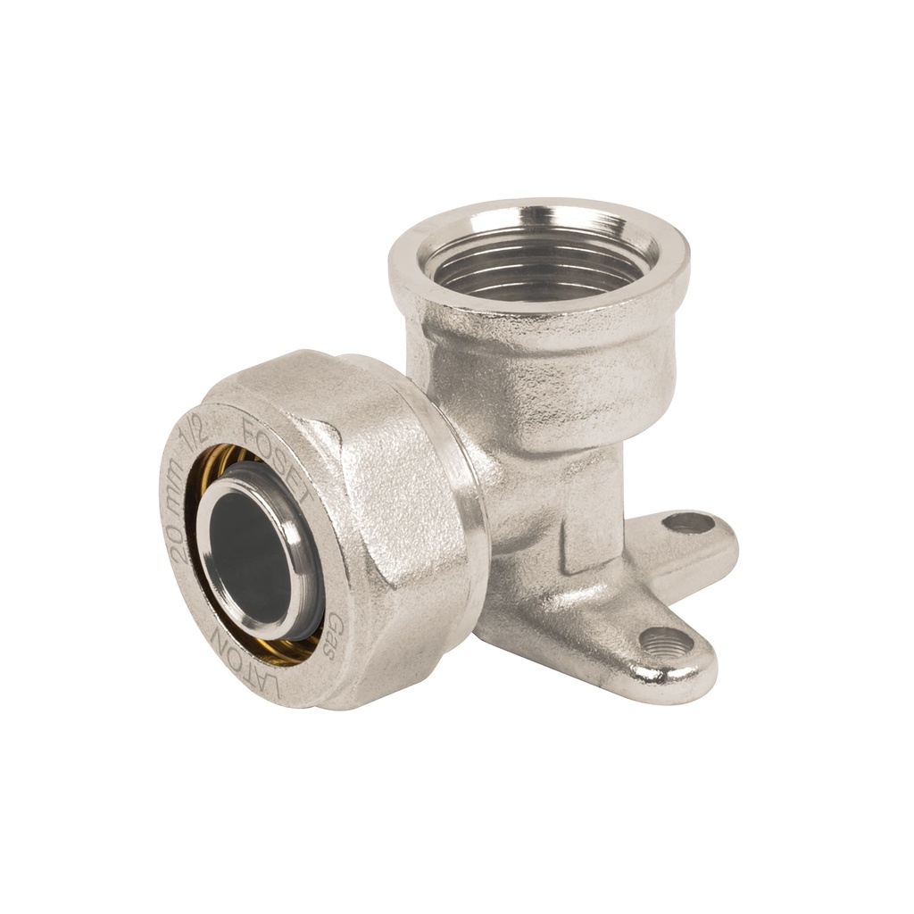 PPG-12CH | Codo oreja 90° para PEALPE, 1/2', con rosca hembra, Foset