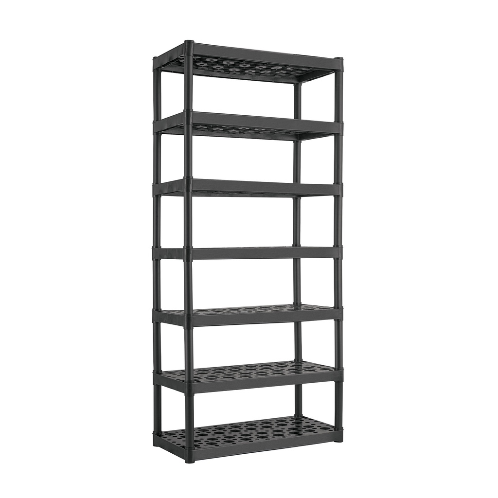 EST-7 | Estante plástico uso rudo 7 rep/cap. 70 Kg, 185x43x91,TRUPER