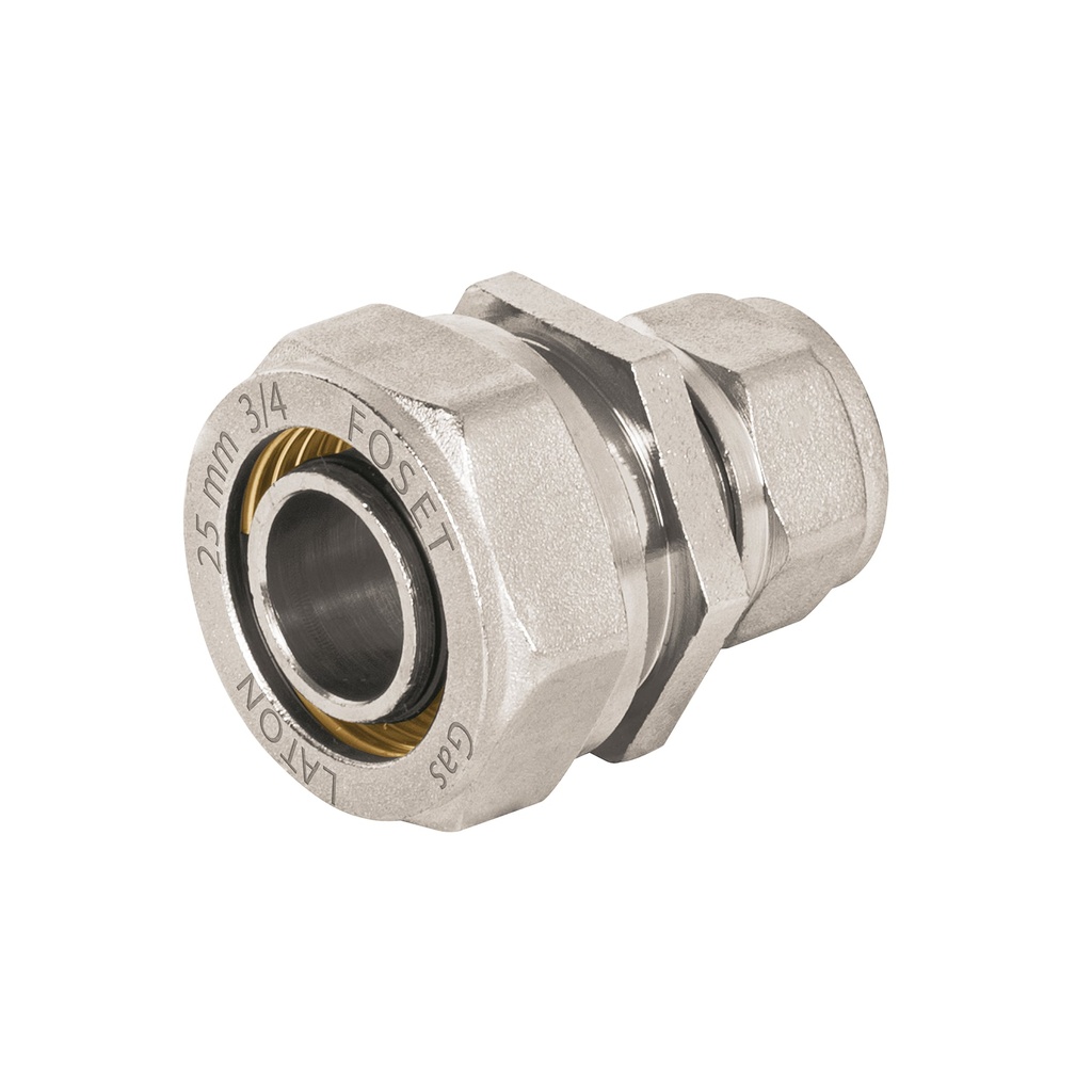 PPG-3438CM | Cople de compresión reducido para PEALPE, 3/4' x 3/8', Foset