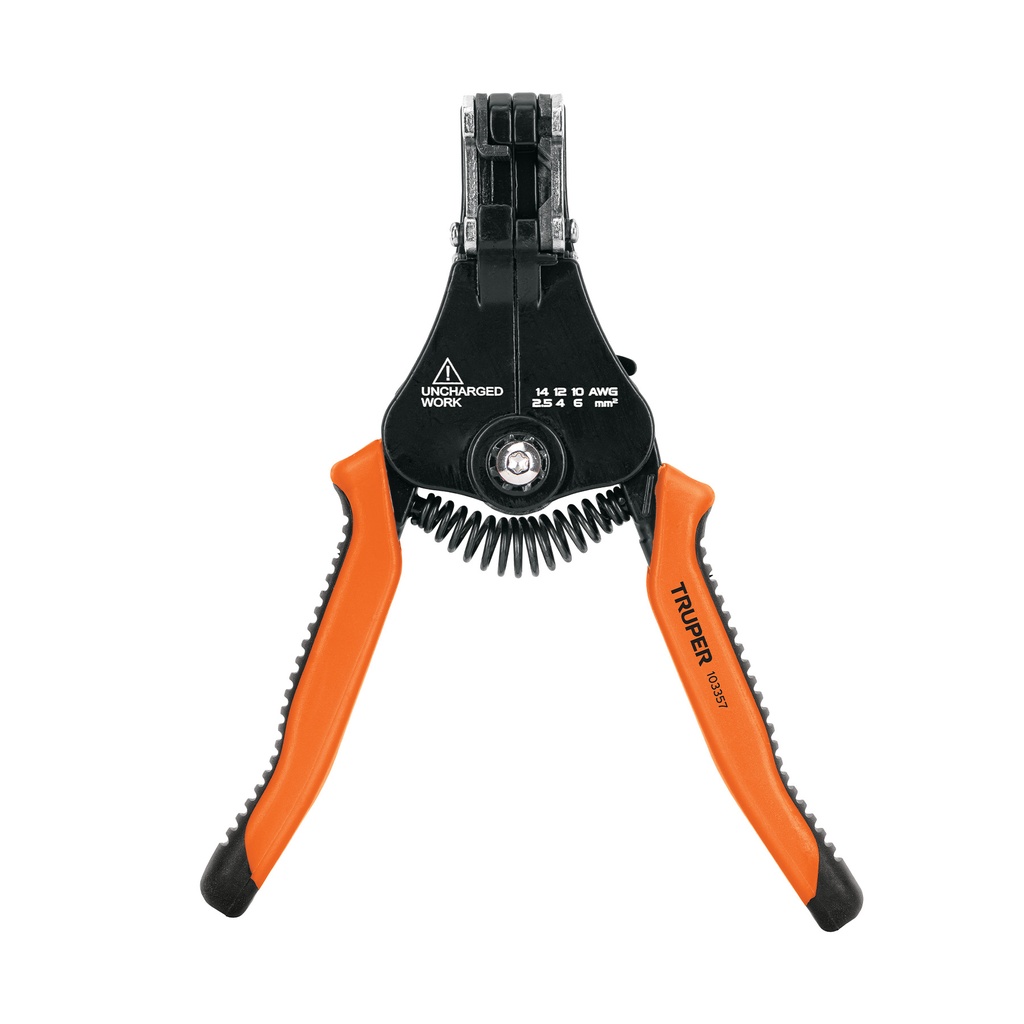 PE-CA-65 | Pinza 6.5' pela cables automática, 14 a 10 AWG, TRUPER