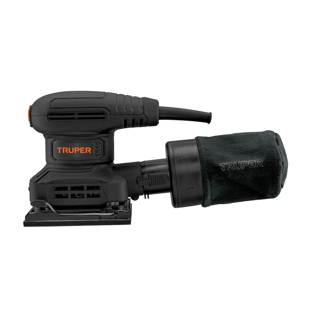 LIOR-1/4N2 | Lijadora orbital 1/4 hoja, 300W, TRUPER INDUSTRIAL