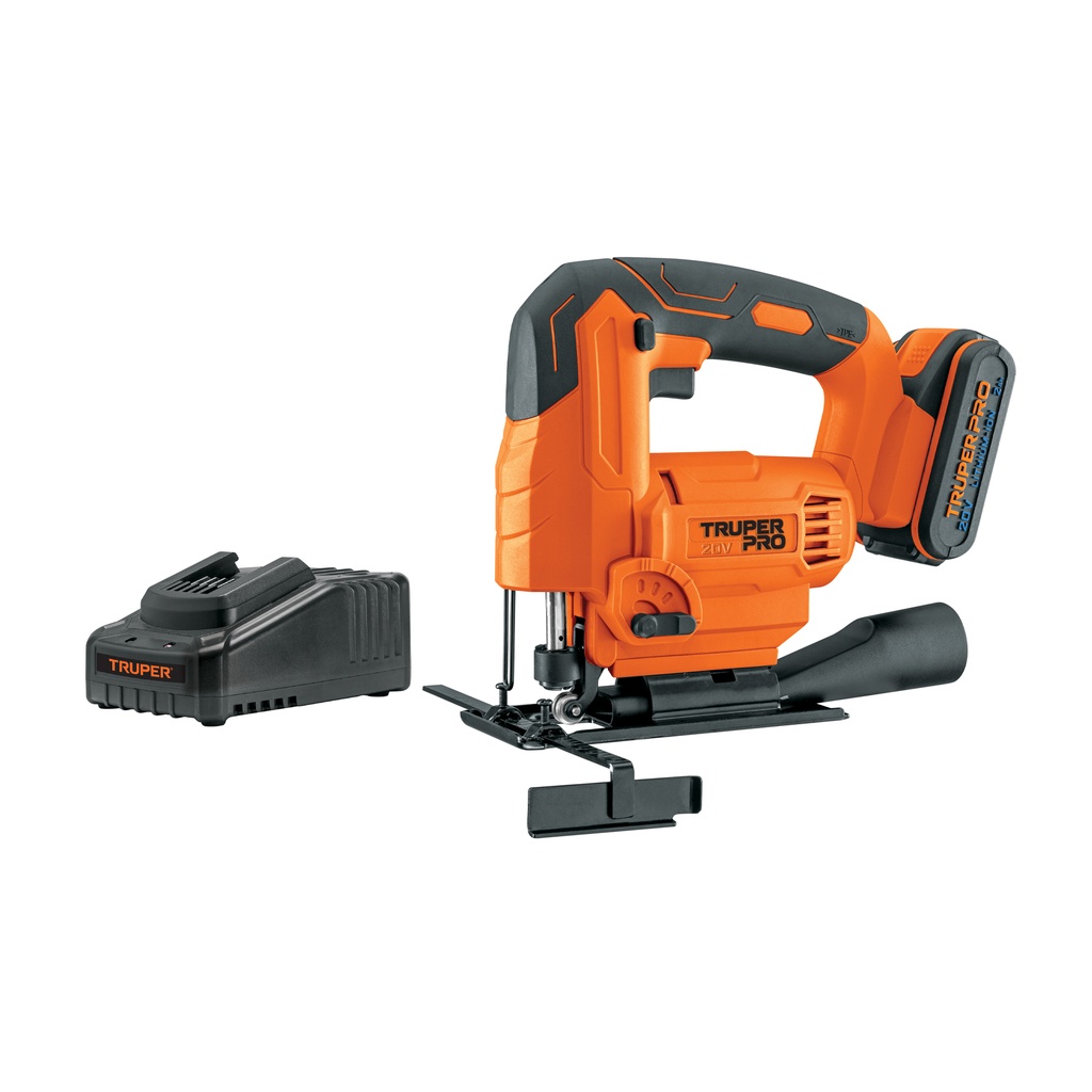 CALI-20A | Sierra caladora inal. 20V, 1 bat. 2Ah, 1 carg. TRUPER PRO