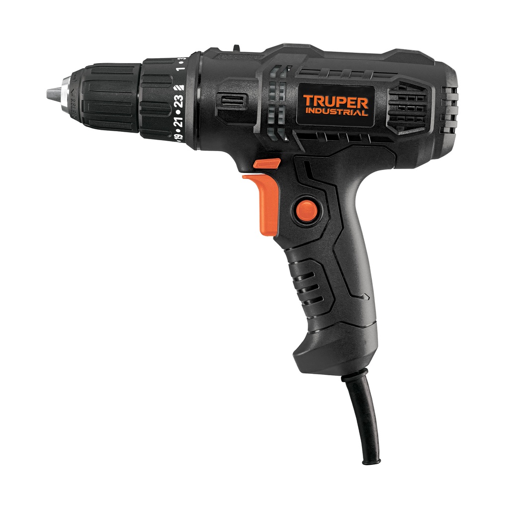 TALA-3/8N | Taladro atornillador 3/8', 400W, TRUPER INDUSTRIAL