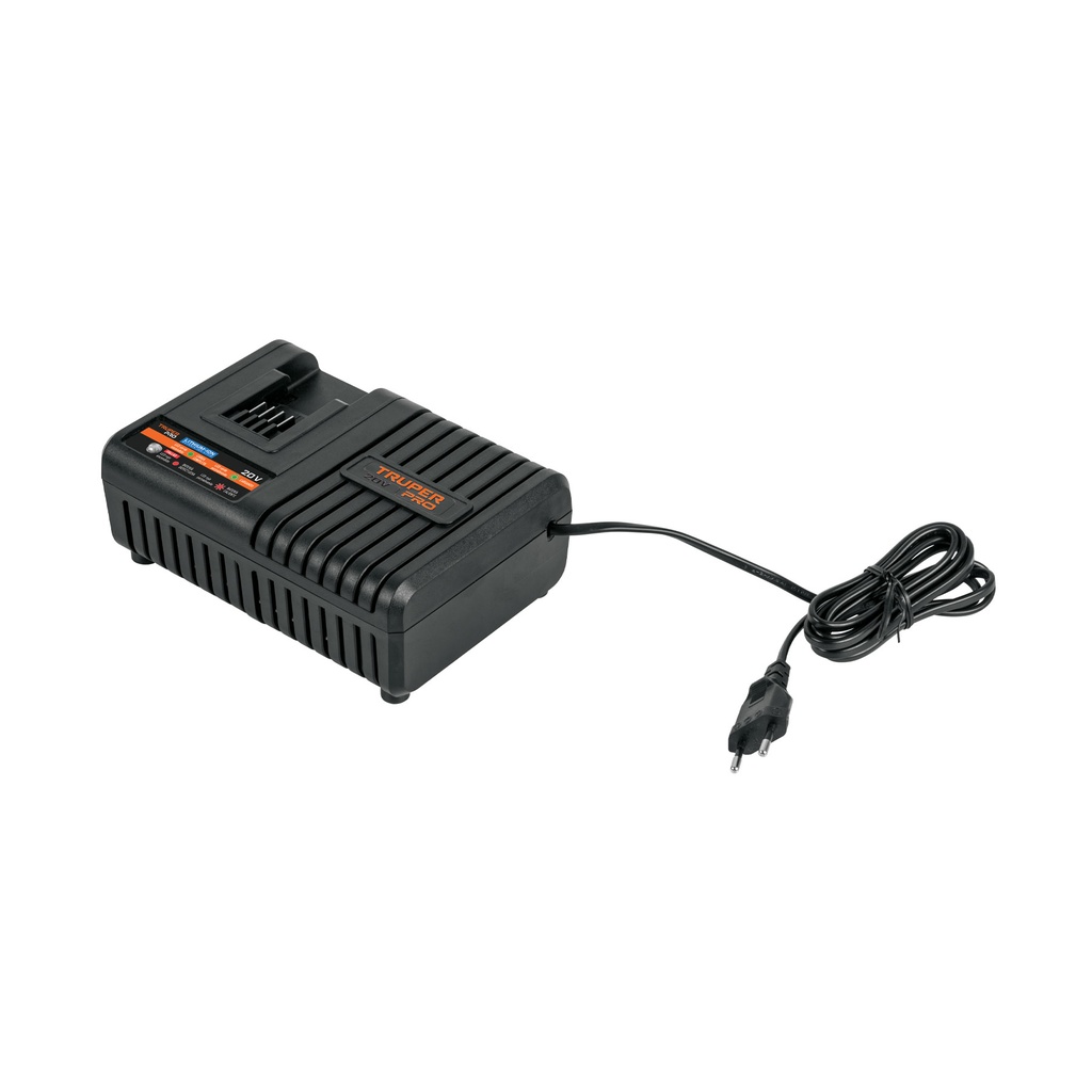 CARA-20A | Cargador rápido de baterías de ion litio 20V, TRUPER PRO