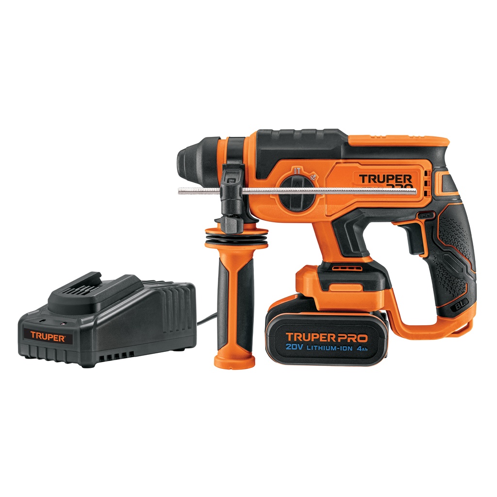 ROEI-20A | Rotomartillo SDS Plus inal. 20V, 1 bat. 4Ah, 1 carg. PRO