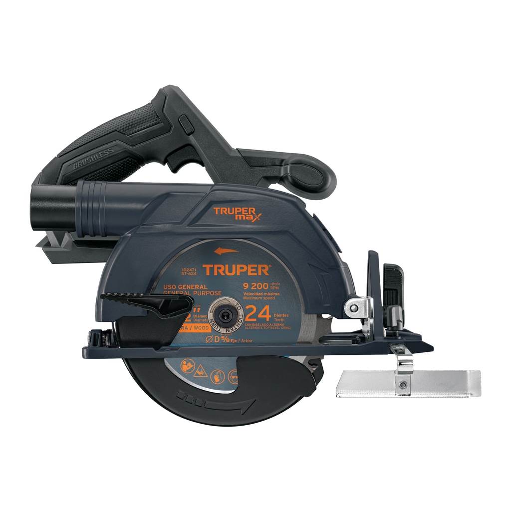 MAX-20SCS | Sierra circular 6-1/2', 20V, s/accesorios, MAX