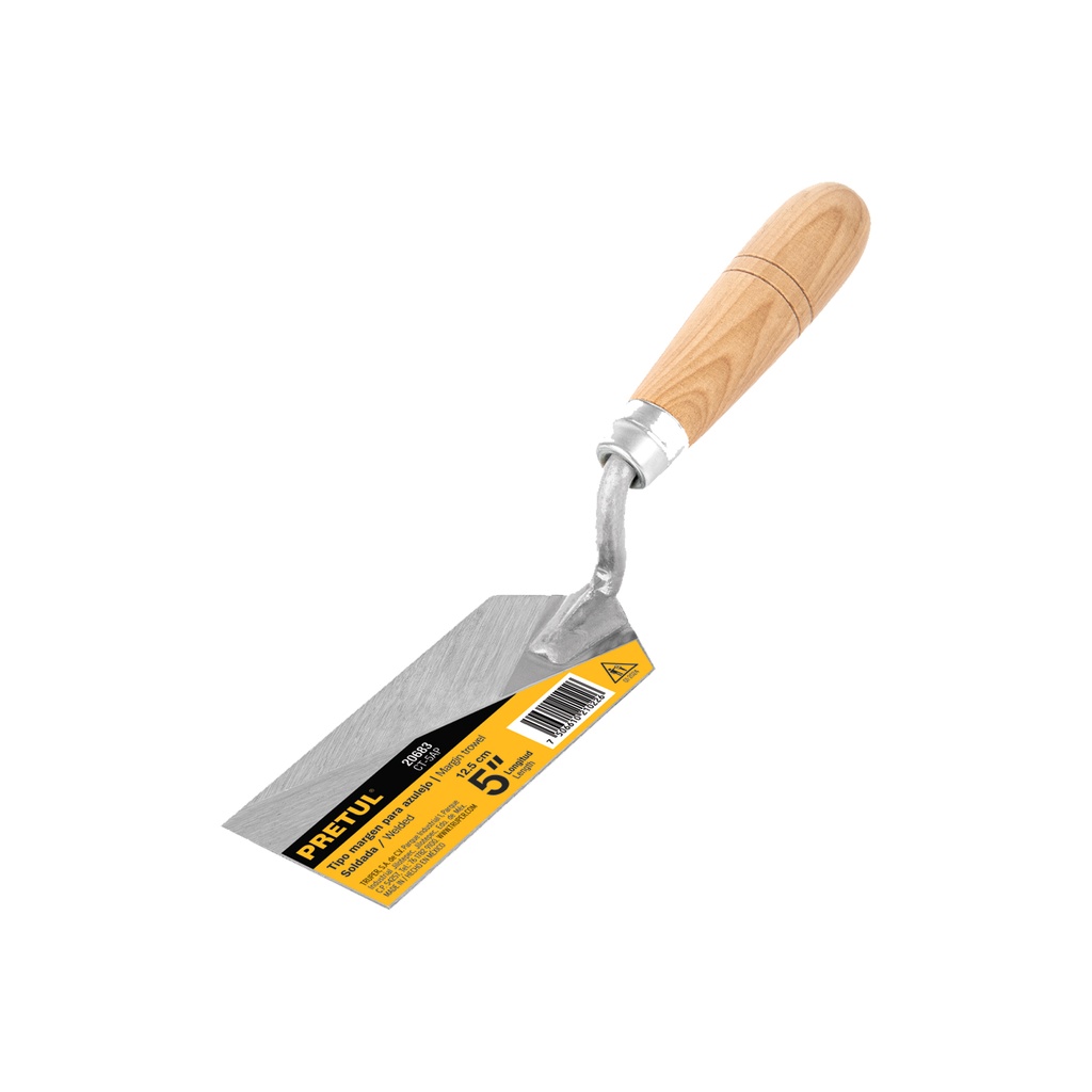 CT-5AP | Cuchara para azulejo 5', PRETUL