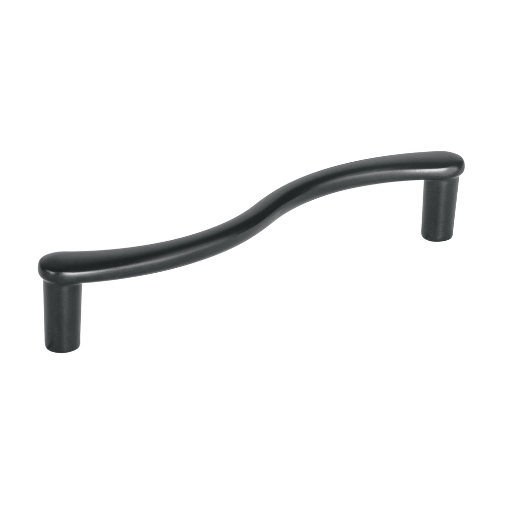 JAL-1461 | Jaladera de 96mm, línea Toledo, negro, HERMEX