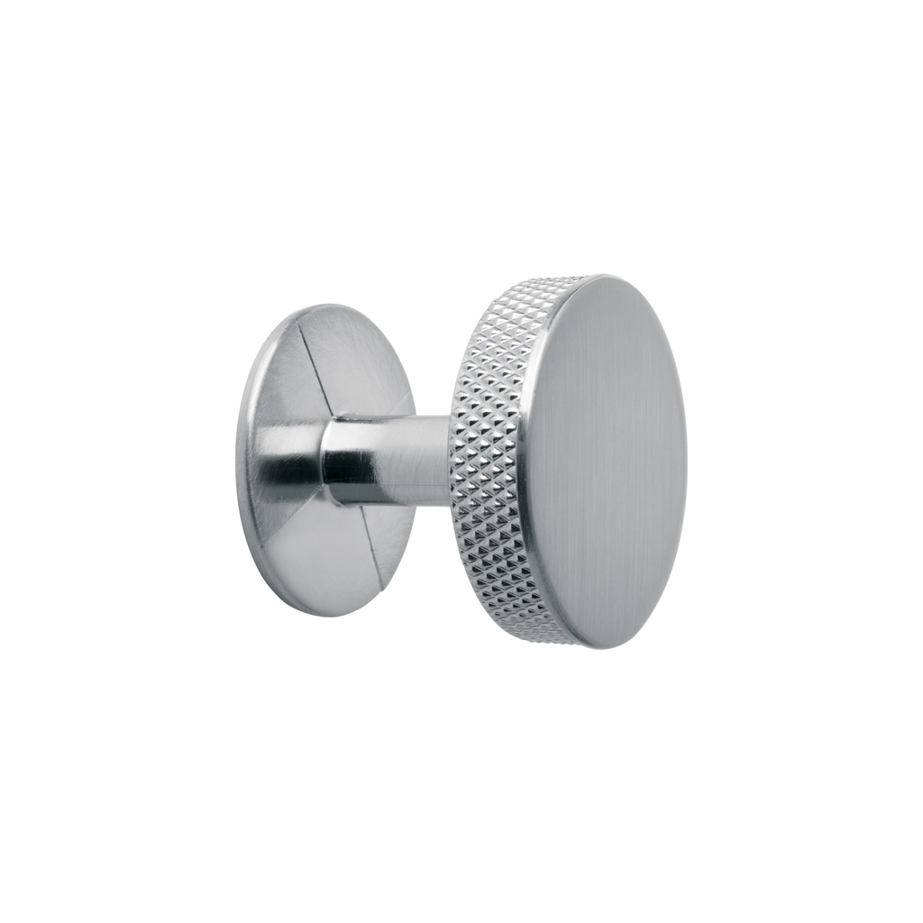 PER-151 | Perilla metálica estilo 'Oviedo', niquel satinado, HERMEX