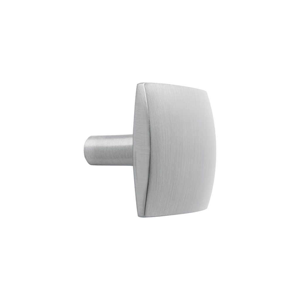 PER-121 | Perilla metálica estilo 'Burgos' acabado niquel satinado