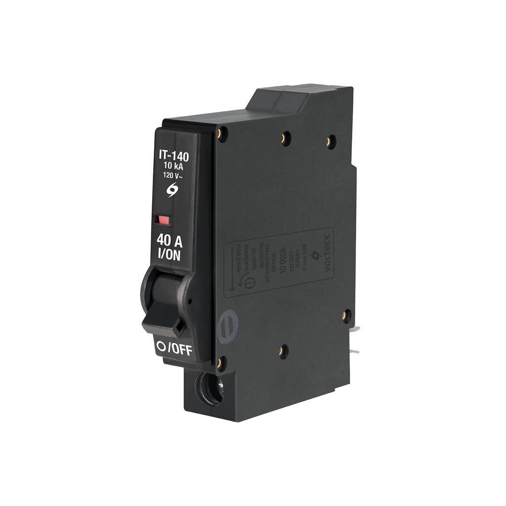 IT-140G | Interruptor de 1 polo 40A, enchufable, a granel, VOLTECK