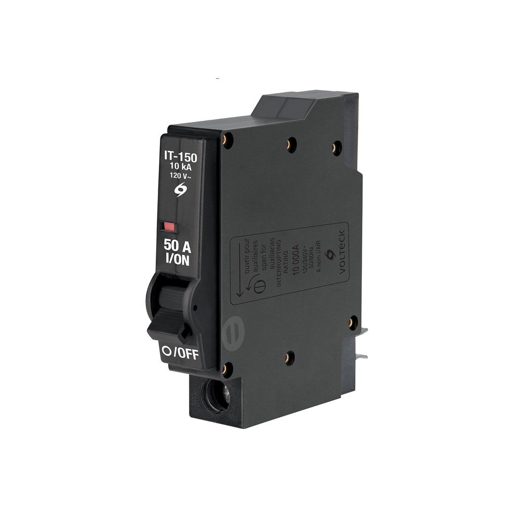 IT-150G | Interruptor de 1 polo 50A, enchufable, a granel, VOLTECK