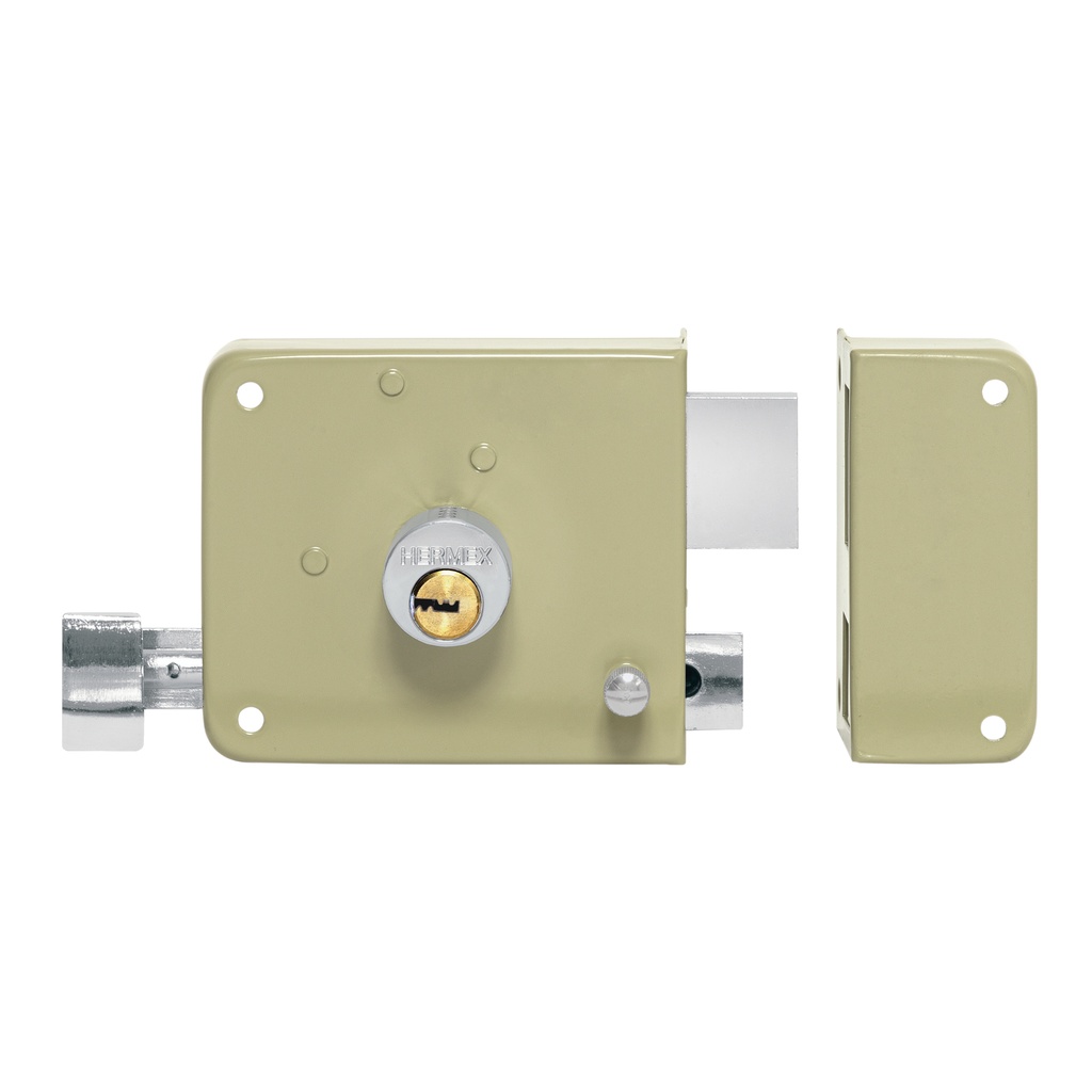 CS-75DQ | Cerradura sobreponer der instalafácil,llave puntos, caja