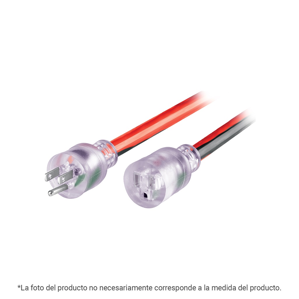 ERA-20X10 | Extensión reforzada aterrizada 100% cobre, 20 m, calibre 10