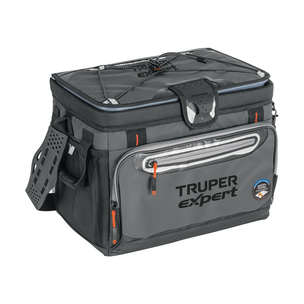 HIEL-30X | Hielera portátil para 30 latas, con correa, Truper Expert