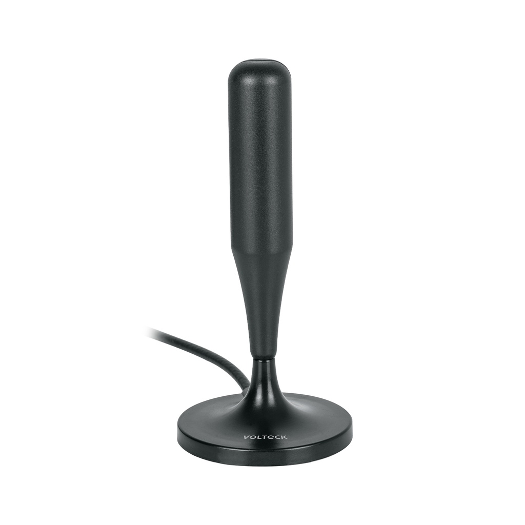 ANIN-24 | Antena de interior para TV HD, base magnética, 24 dB VOLTECK