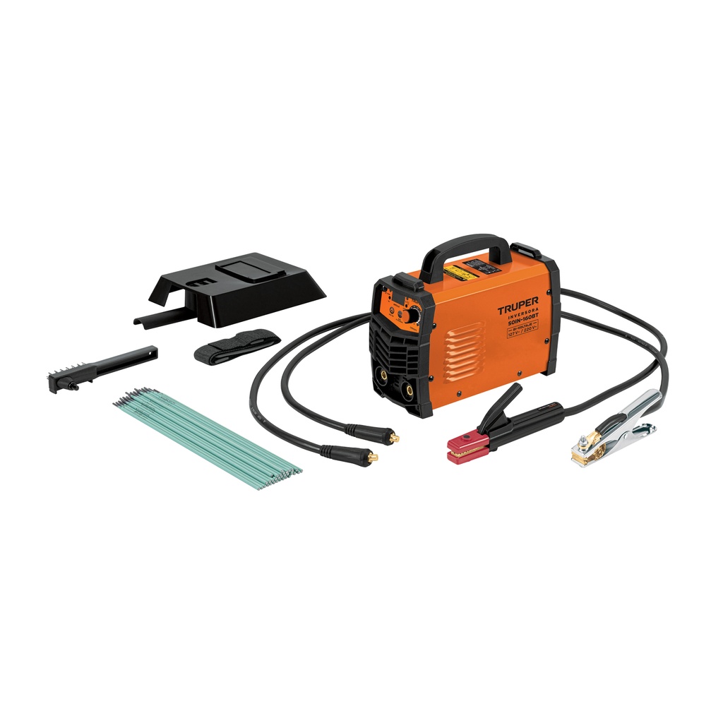 SOIN-160BT | Soldadora inversora 160A, bi-voltaje 127/220V, TRUPER