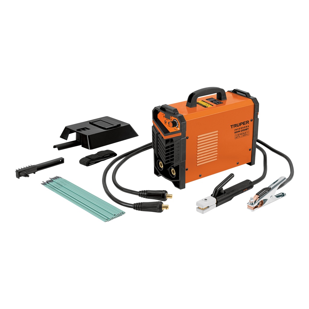 SOIN-200BT | Soldadora inversora 200A, bi-voltaje 127/220V, TRUPER