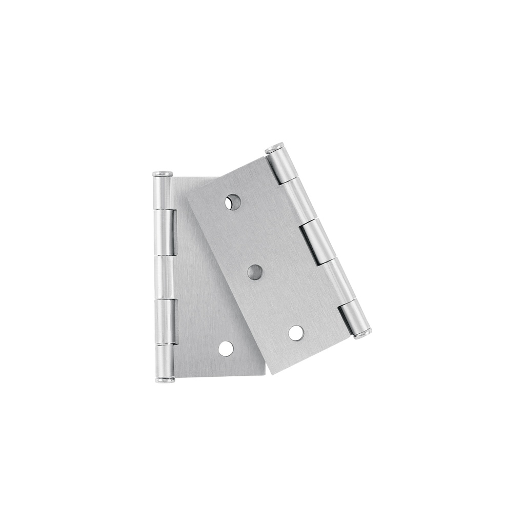 BC-303PPB | Bolsa con 2 bisagras cuadradas 3', acero cromo mate, BASIC