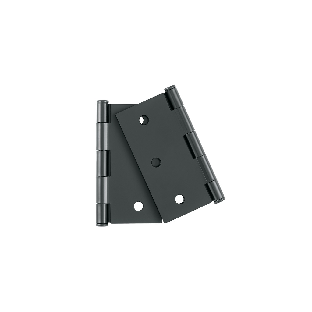 BC-306PPB | Bolsa con 2 bisagras cuadradas 3', acero negro, BASIC