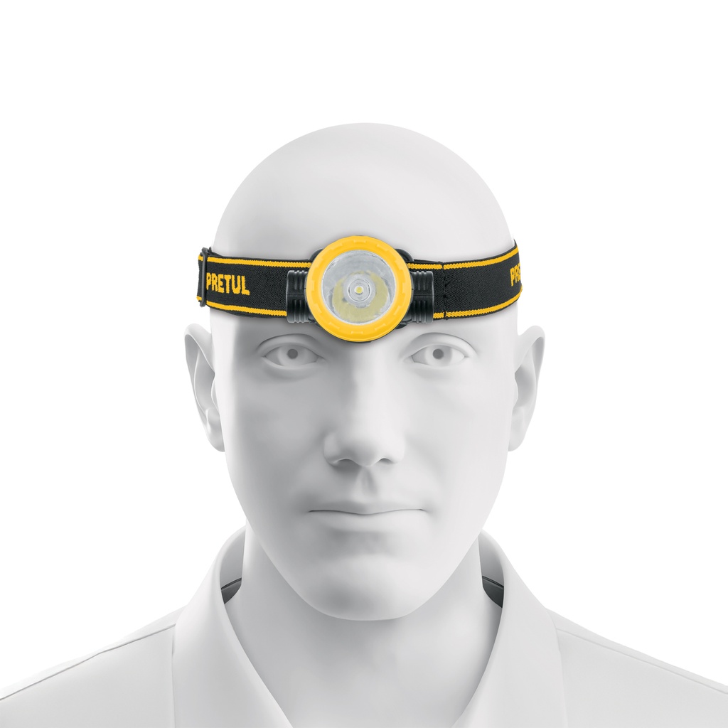 LI-CA-70RP | Linterna de minero LED, 70 lm, recargable, PRETUL