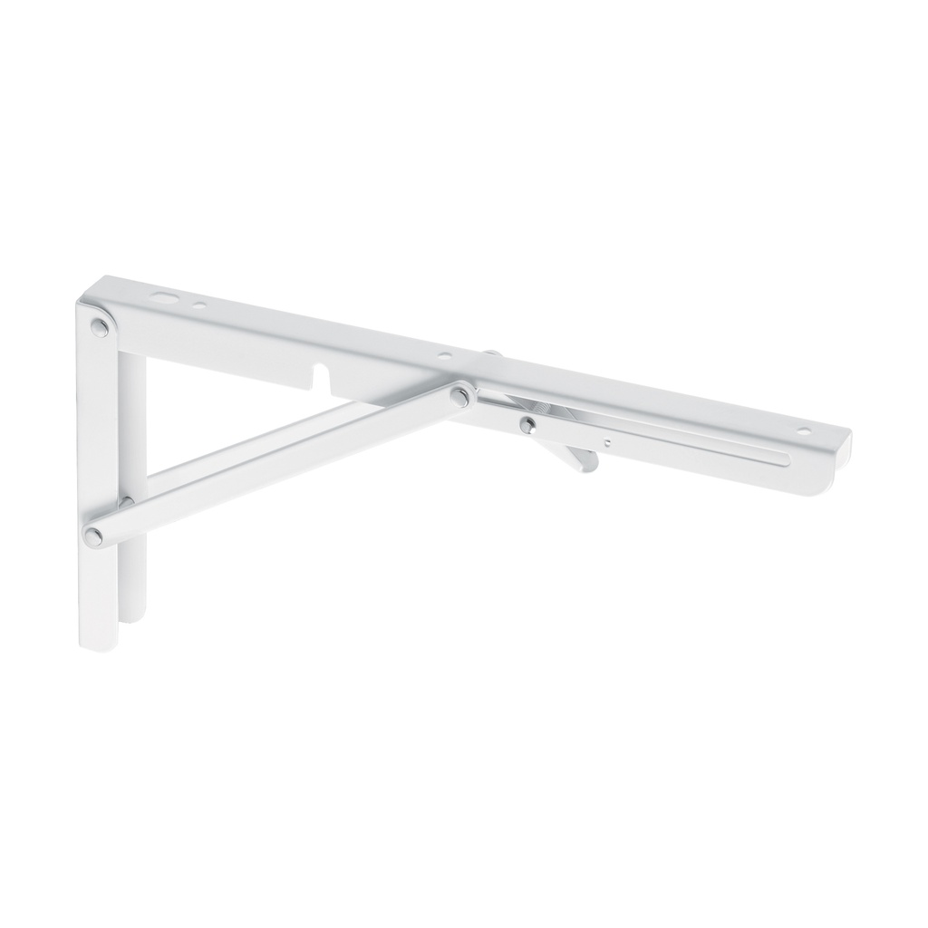MEP-12B | Ménsula plegable de acero blanca 6' x 12', FIERO