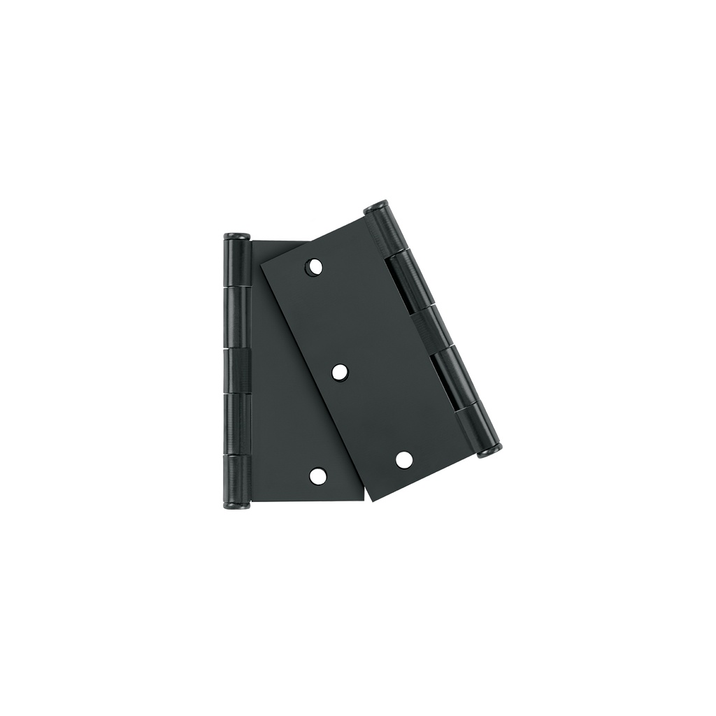 BC-356PPB | Bolsa con 2 bisagras cuadradas 3-1/2', acero negro, BASIC