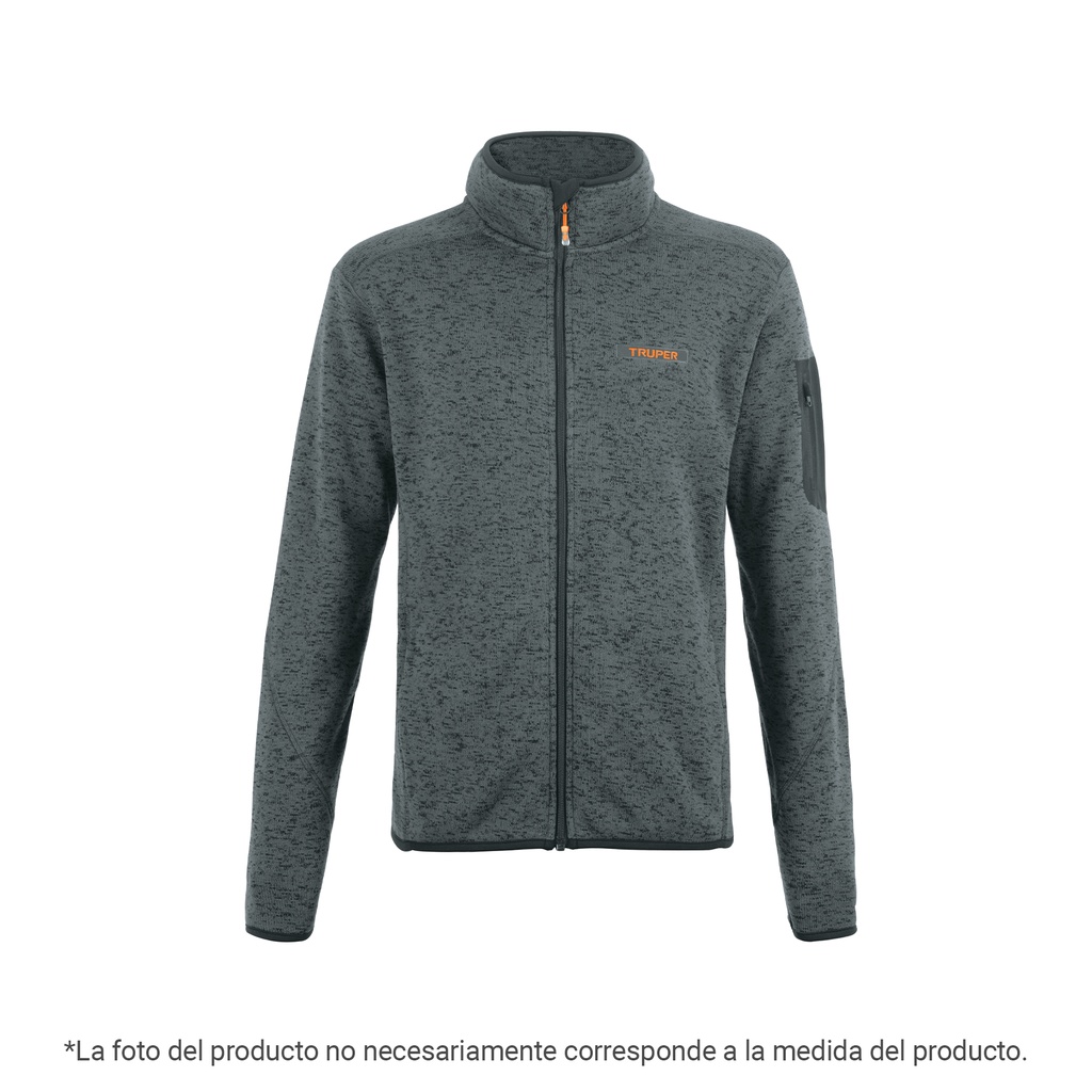 SUE-GC-M | Suéter gris para hombre, talla M, Truper