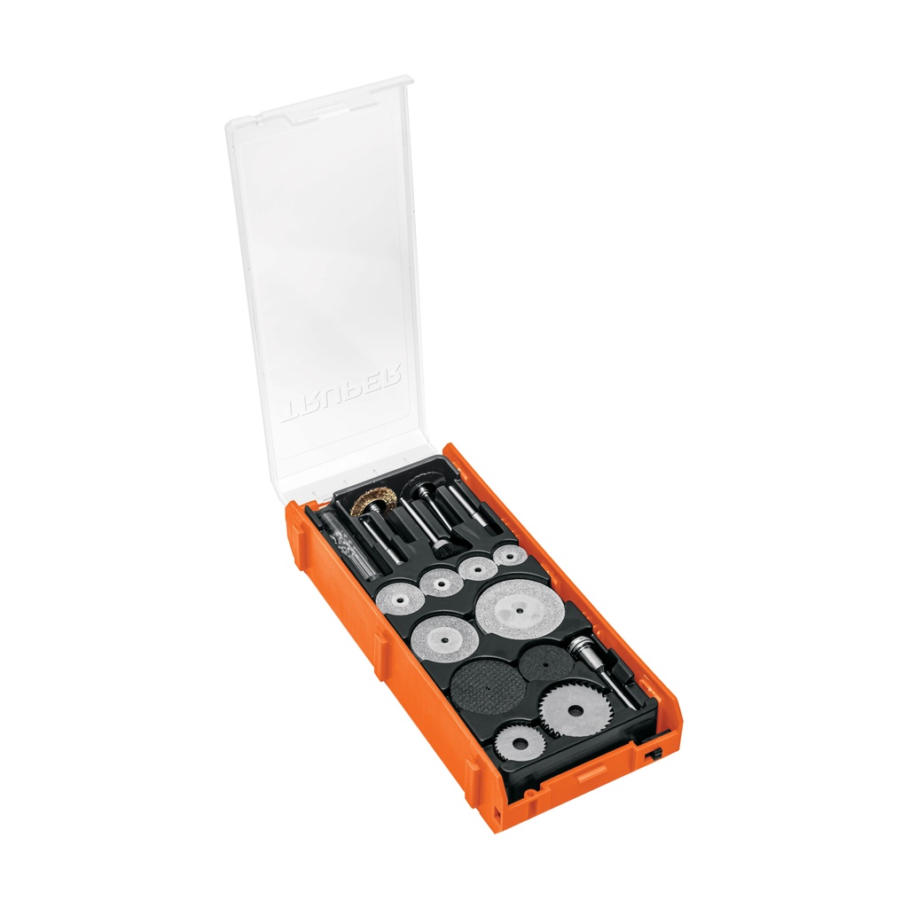 MOTO-KIT-51 | Kit de accesorios para herramienta rotativa, 51 pzs, TRUPER