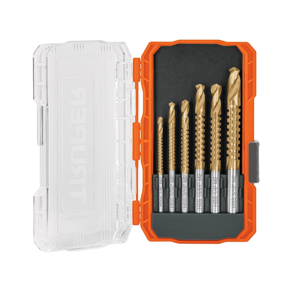 JBMS-6 | Juego de 6 brocas helicoidales con sierra, TRUPER