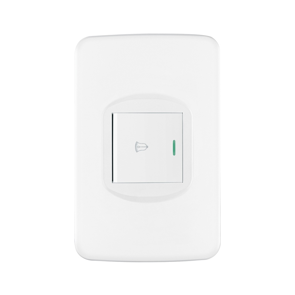 PA-TI-TB | Placa armada 1 interruptor de timbre 1.5 módulos, Toledo