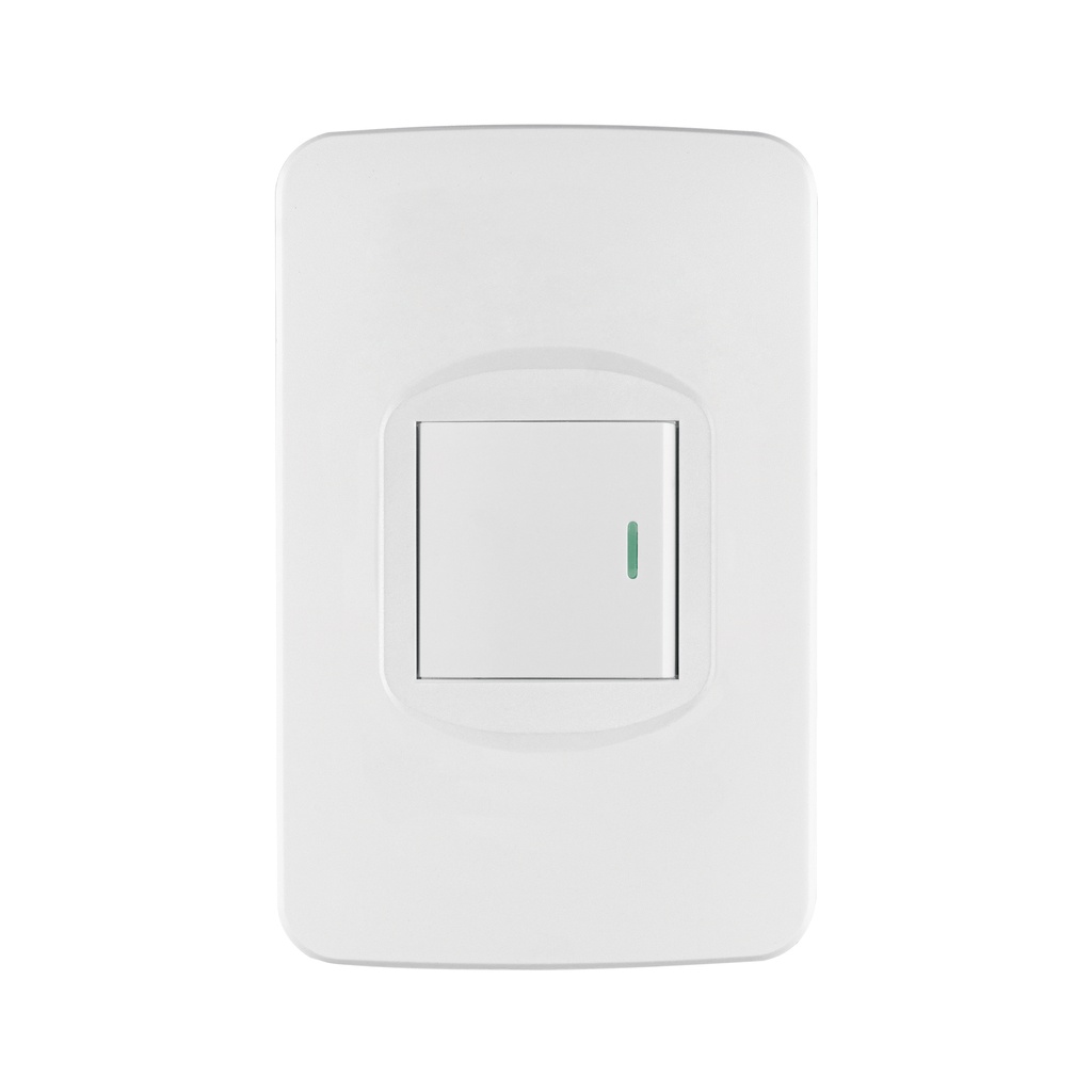 PA-APSE15-ETB | Placa armada 1 interruptor de 3 vías 1.5 módulos, Toledo