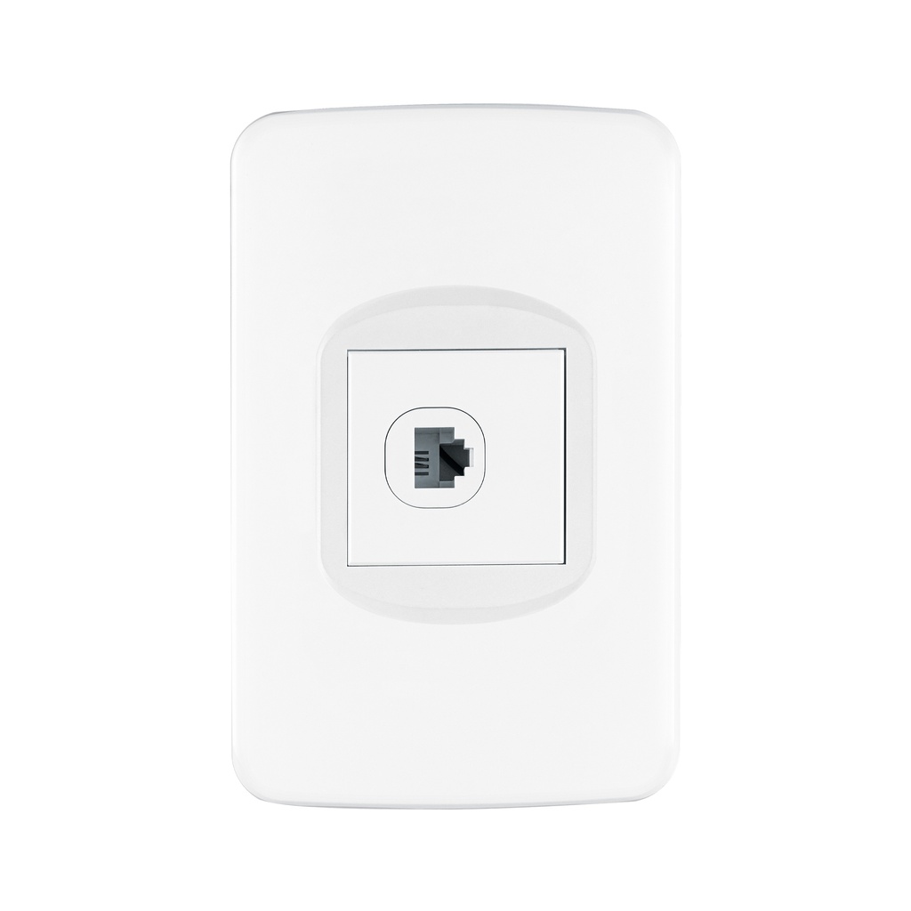 PA-TE-TB | Placa armada 1 toma para teléfono 1.5 módulos, Toledo