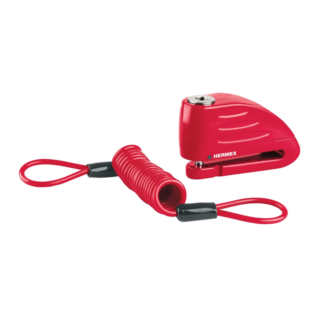 CB-70A | Candado para disco de motocicleta, perno de 7 mm, c/alarma