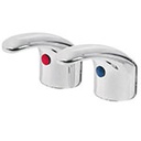 AQMM-62 | Juego 2 manerales tipo palanca para lavabo, Foset Aqua